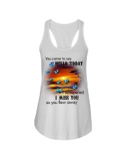 BLUE BUTTERF YOU CAME TO SAY HELLO - BEST SELLER Ladies Flowy Tank tile