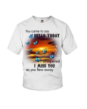 BLUE BUTTERF YOU CAME TO SAY HELLO - BEST SELLER Youth T-Shirt tile