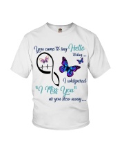 BUTTERFLY YOU CAME TO DAY HELLO - BEST SELLER Youth T-Shirt tile