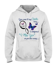 BUTTERFLY YOU CAME TO DAY HELLO - BEST SELLER Hooded Sweatshirt tile