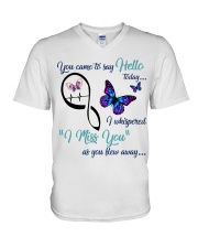 BUTTERFLY YOU CAME TO DAY HELLO - BEST SELLER V-Neck T-Shirt tile