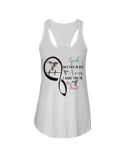 HUMMINGBIRD GOD HAS YOU IN HIS ARMS - BEST SELLER Ladies Flowy Tank tile