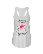 HUMMINGBIRD AS LONG AS I BREATHE - BEST SELLER Ladies Flowy Tank tile
