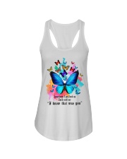 Butterfly Sometine I Just Look Up - LTE Ladies Flowy Tank tile