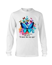 Butterfly Sometine I Just Look Up - LTE Long Sleeve Tee tile