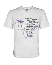 DRAGONFLY YOU LEFT ME - BEST SELLER V-Neck T-Shirt tile