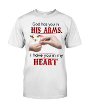Bees God Has You In His Arms SB3517 Classic T-Shirt front