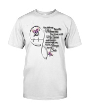 Gem Butterfly You Left Me Classic T-Shirt front
