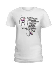 Gem Butterfly You Left Me Ladies T-Shirt tile