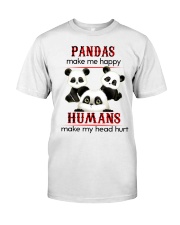 PANDAS MAKE ME HAPPY - BEST SELLER Classic T-Shirt front