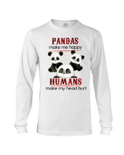 PANDAS MAKE ME HAPPY - BEST SELLER Long Sleeve Tee tile