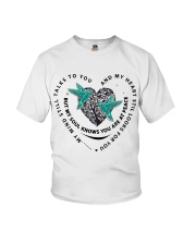 Hummingbird Heart Tree Of Life - LTE Youth T-Shirt tile
