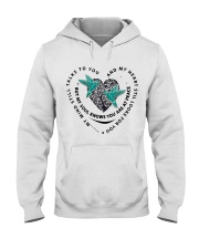 Hummingbird Heart Tree Of Life - LTE Hooded Sweatshirt tile