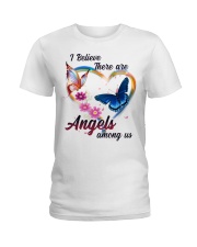 Butterfly Believe There Are Angels FT0005 Ladies T-Shirt tile