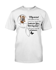 Monach Butterflies Angels Statue Heartbeat - LTE Classic T-Shirt front