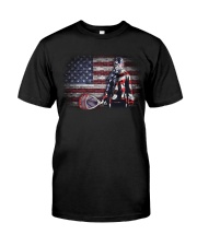 GOALIE LACROSSE FLAG Classic T-Shirt front