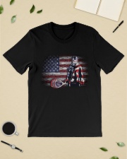 GOALIE LACROSSE FLAG Classic T-Shirt lifestyle-mens-crewneck-front-19