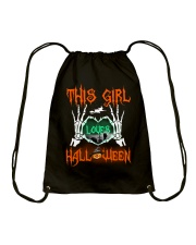 THIS GIRL LOVES HALLOWEEN Drawstring Bag thumbnail