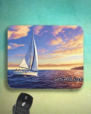Sailboat pc Mousepad with sailing design Mousepad aos-mousepad-front-lifestyle-3