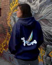 Unisex Sailing Hoodies - Sailboat collection Hooded Sweatshirt lifestyle-unisex-hoodie-back-1