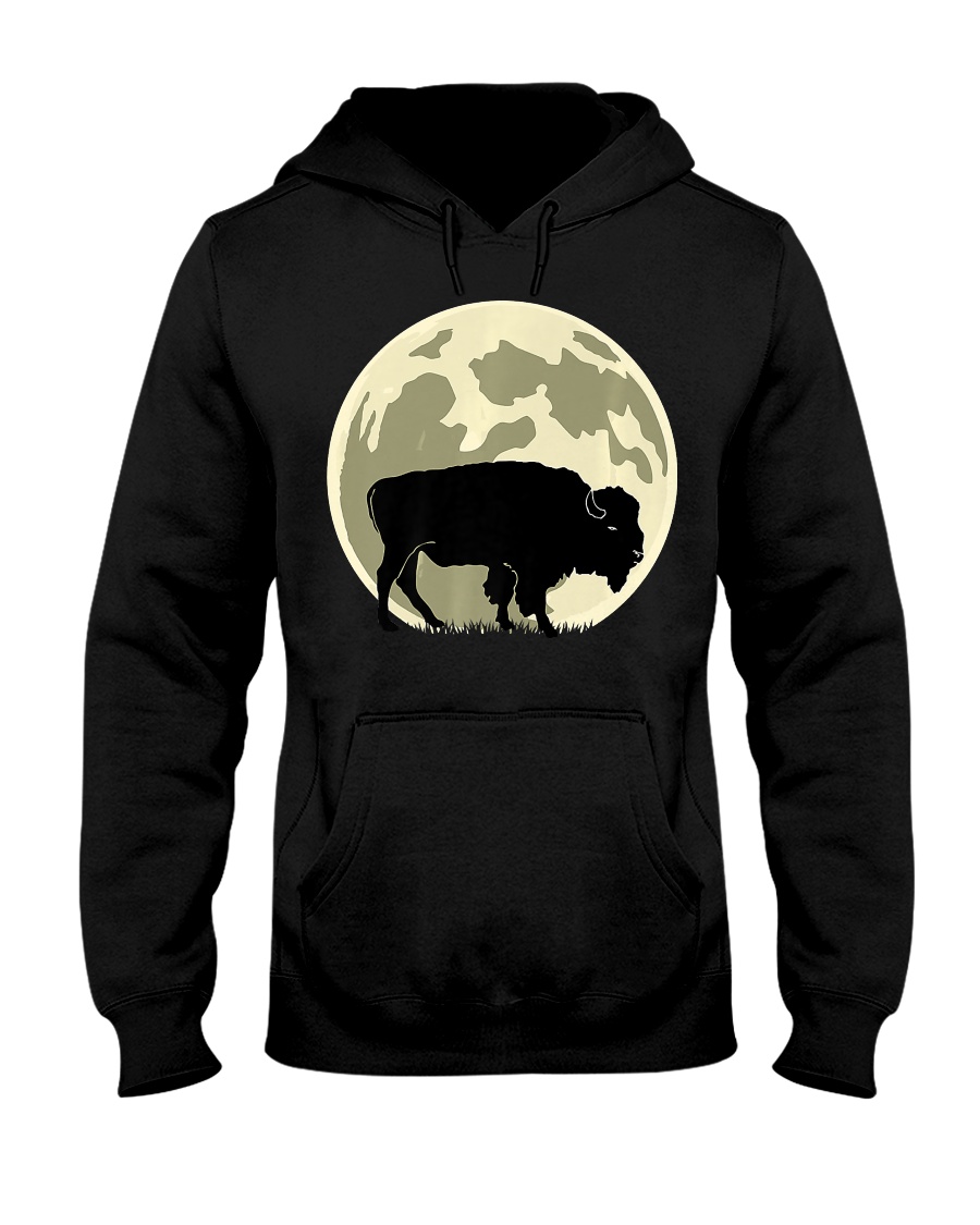 Bison Lover T-Shirt for Hal Hooded Sweatshirt