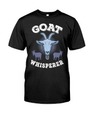 Goat Whisperer T-Shirt I Farmer Animals Classic T-Shirt front