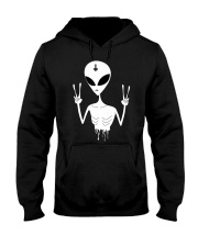 We Come in Peace Nu Goth Pastel or Ha Hooded Sweatshirt thumbnail
