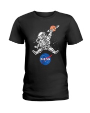 Astronaut Basketball NASA Ladies T-Shirt thumbnail