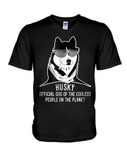 Adorable Pet Tees - Siberian Husky Official V-Neck T-Shirt thumbnail