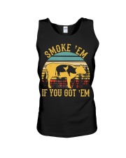 Vintage Smoke 'Em If You Got 'Em BBQ Grilling Unisex Tank thumbnail