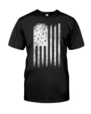 Bird Watching USA American Flag Classic T-Shirt thumbnail
