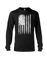 Bird Watching USA American Flag Long Sleeve Tee thumbnail