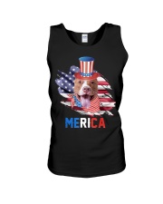 4th of July Patriotic Pitbull Merica Unisex Tank thumbnail
