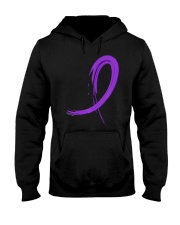 Chiari Malformation T-Shirt Purple Graffiti Hooded Sweatshirt thumbnail