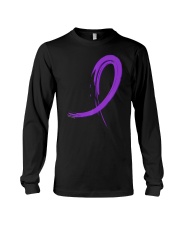 Chiari Malformation T-Shirt Purple Graffiti Long Sleeve Tee thumbnail