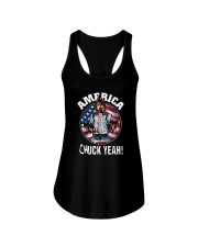 America Chuck Yeah Shirt Ladies Flowy Tank thumbnail