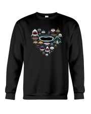 Great White Whitetip Reef Cat Shark Shirt Crewneck Sweatshirt thumbnail