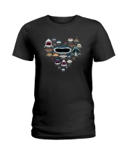 Great White Whitetip Reef Cat Shark Shirt Ladies T-Shirt thumbnail