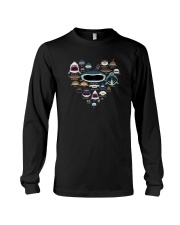 Great White Whitetip Reef Cat Shark Shirt Long Sleeve Tee thumbnail
