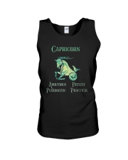 Capricorn Ambitious Patient Pessimistic Shirt Unisex Tank thumbnail