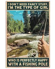 I'm perfectly happy with a fishing role 24x36 Poster front
