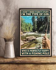 I'm perfectly happy with a fishing role 24x36 Poster lifestyle-poster-3