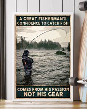 A Great Fisherman's confidence 24x36 Poster lifestyle-poster-4