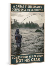 A Great Fisherman's confidence Gallery Wrapped Canvas Prints tile