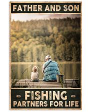Father and Son - Fishing partners for Life 24x36 Poster front