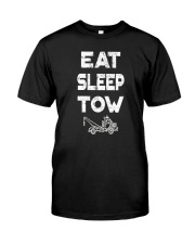 EAT SLEEP TOW - TOW TRUCK DRIVER TOWING T Classic T-Shirt front