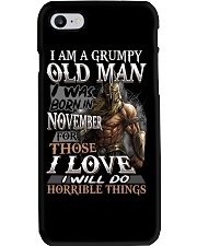 GRUMPY OLD MAN NOVEMBER Phone Case thumbnail