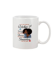 H- OCTOBER GIRL 2 Mug tile