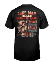 June T shirt Printing Birthday shirts for Men Classic T-Shirt back