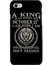OCTOBER KING 21 Phone Case tile